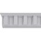 Ekena Millwork 8 1/2"H x 5"P x 9 7/8"F x 94 1/2"L, (5 7/8" Repeat), Nouveau Crown Moulding MLD08X05X09NO - alternate 1